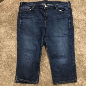 Lane Bryant Capri jeans size 22